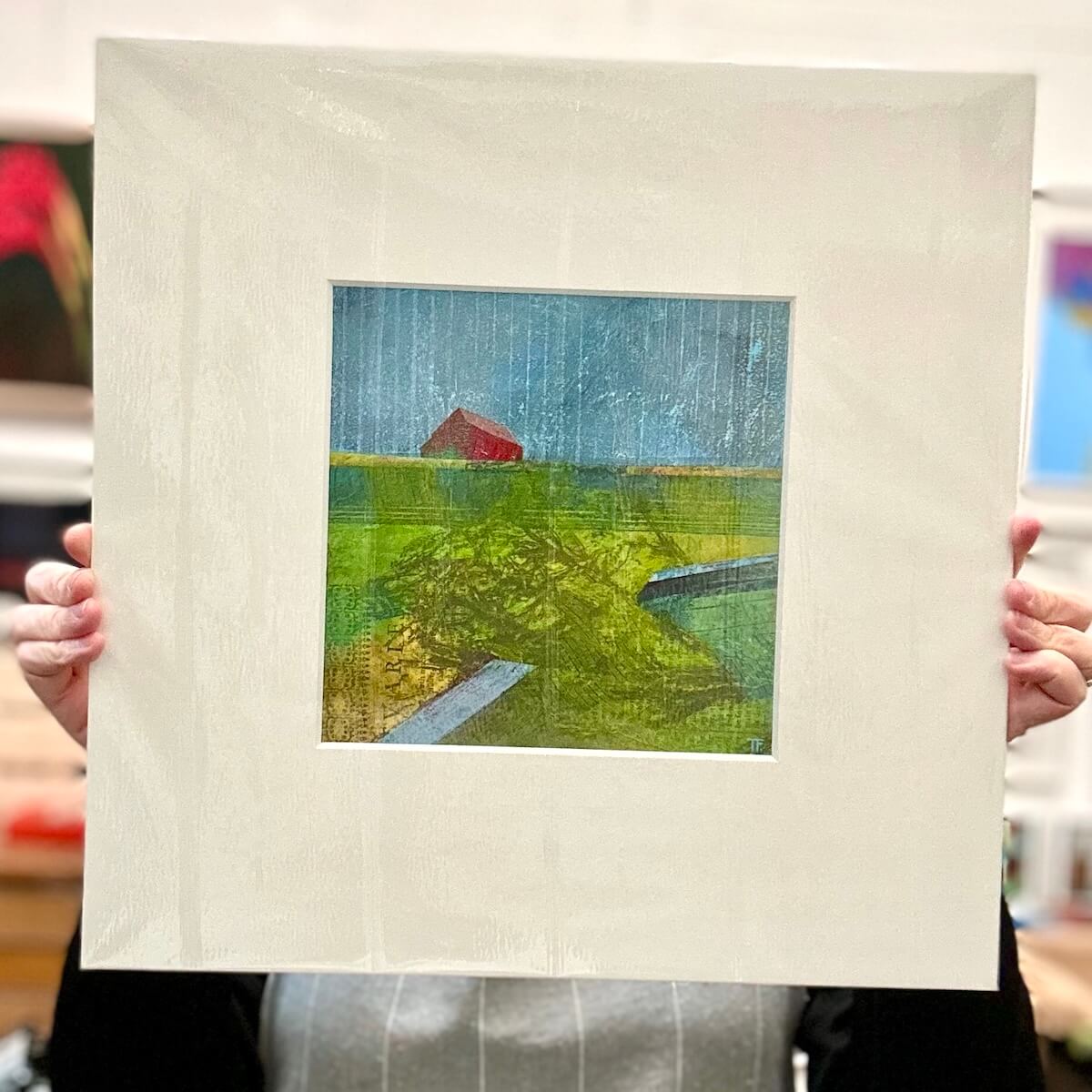 Curlew's Rest original art on paper